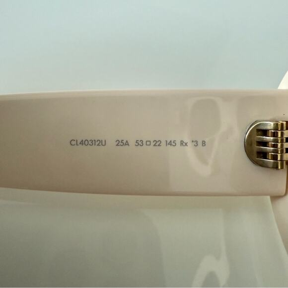 NEW!!! Celine Triomphe women sunglasses CL40312U 25A Authentic Retail 680$ - Picture 5 of 6